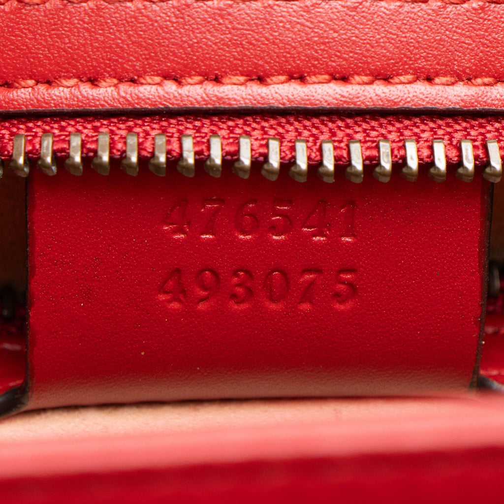 Gucci Leather QueLB Margaret Top Handle