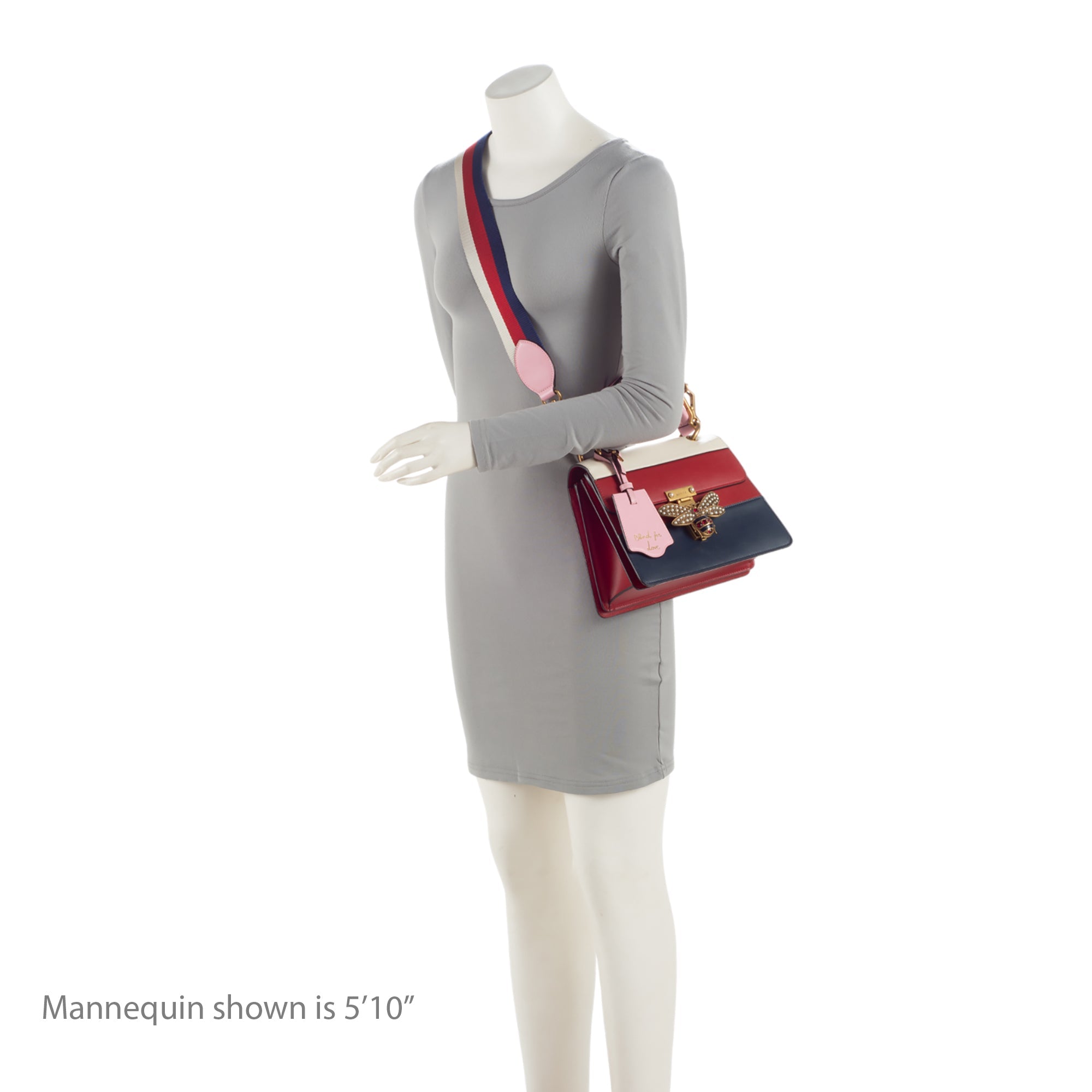 Gucci Leather QueLB Margaret Top Handle