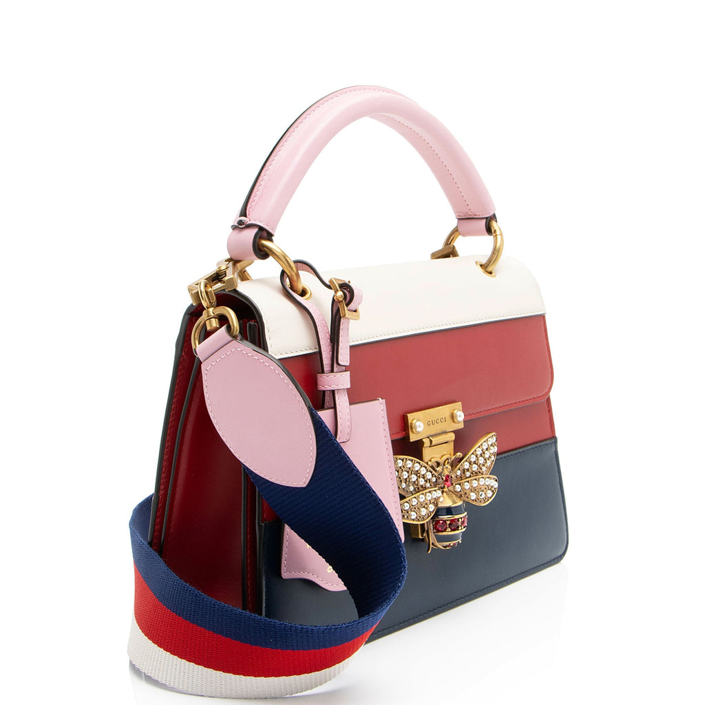 Gucci Leather QueLB Margaret Top Handle