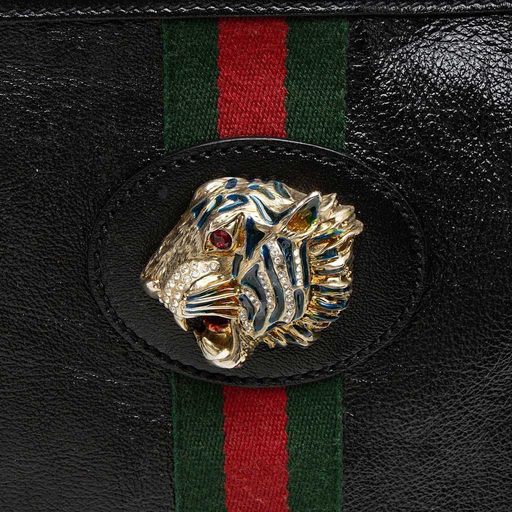 Gucci Leather Rajah Large Tote