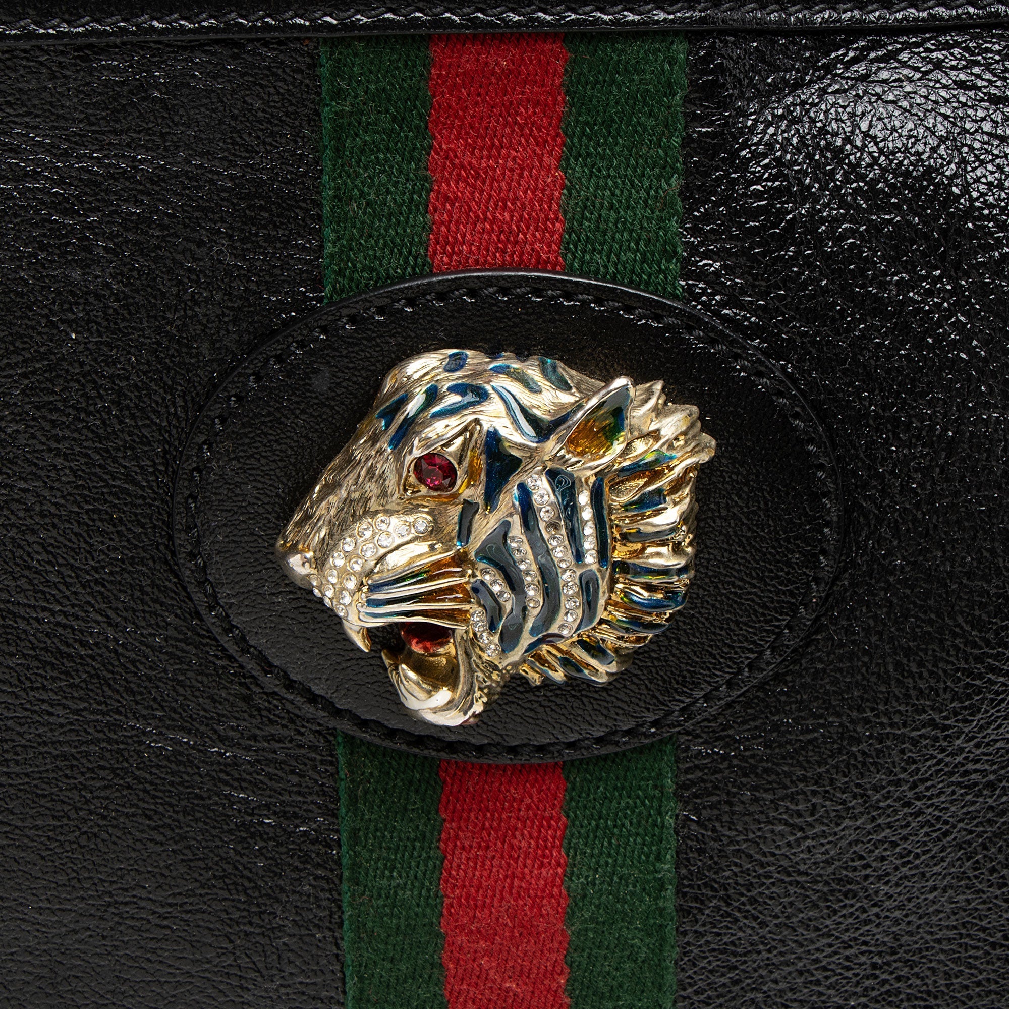 Gucci Leather Rajah Large Tote