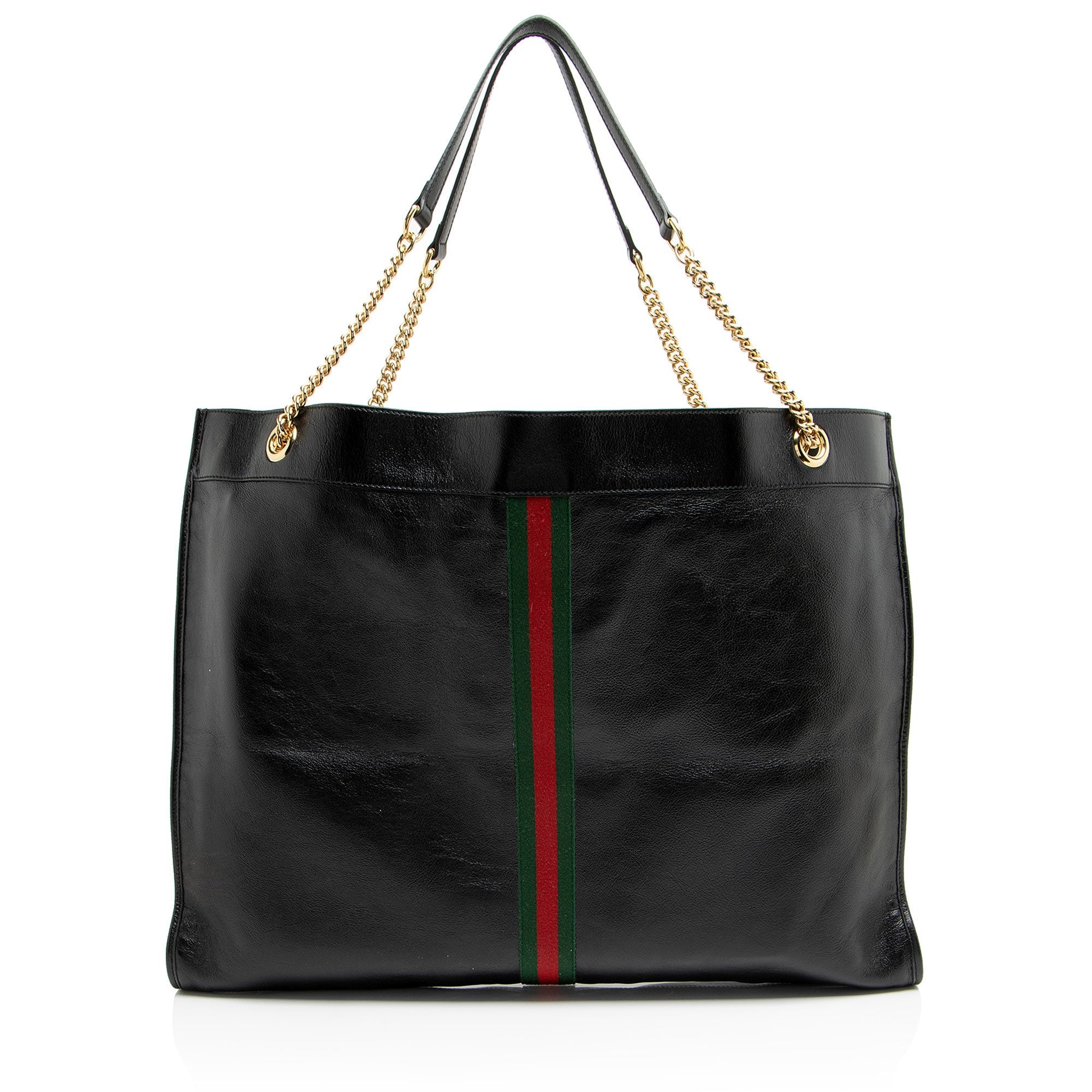 Gucci Leather Rajah Maxi Tote