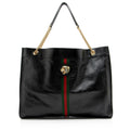 Gucci Leather Rajah Maxi Tote