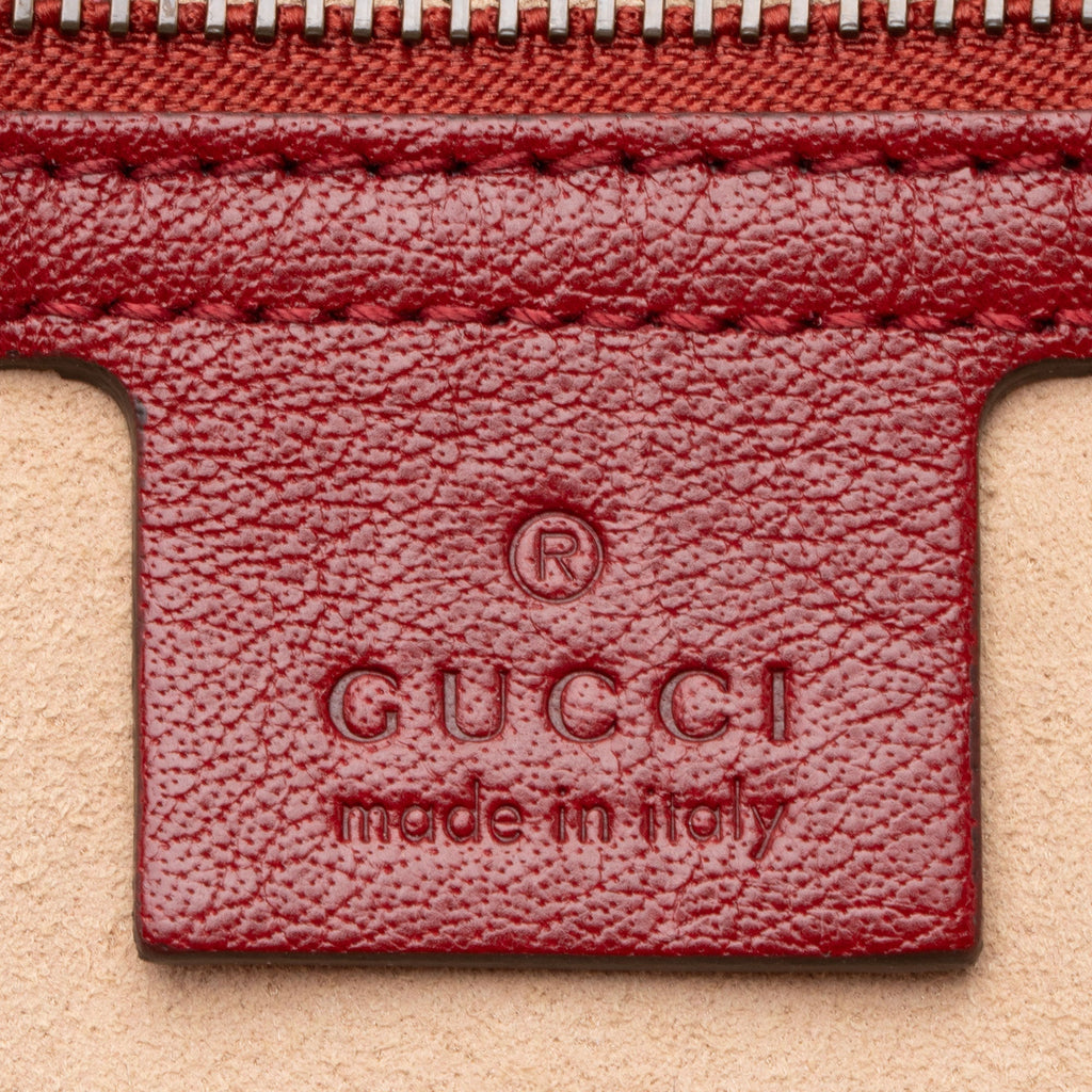Gucci Leather Rebelle Medium Satchel