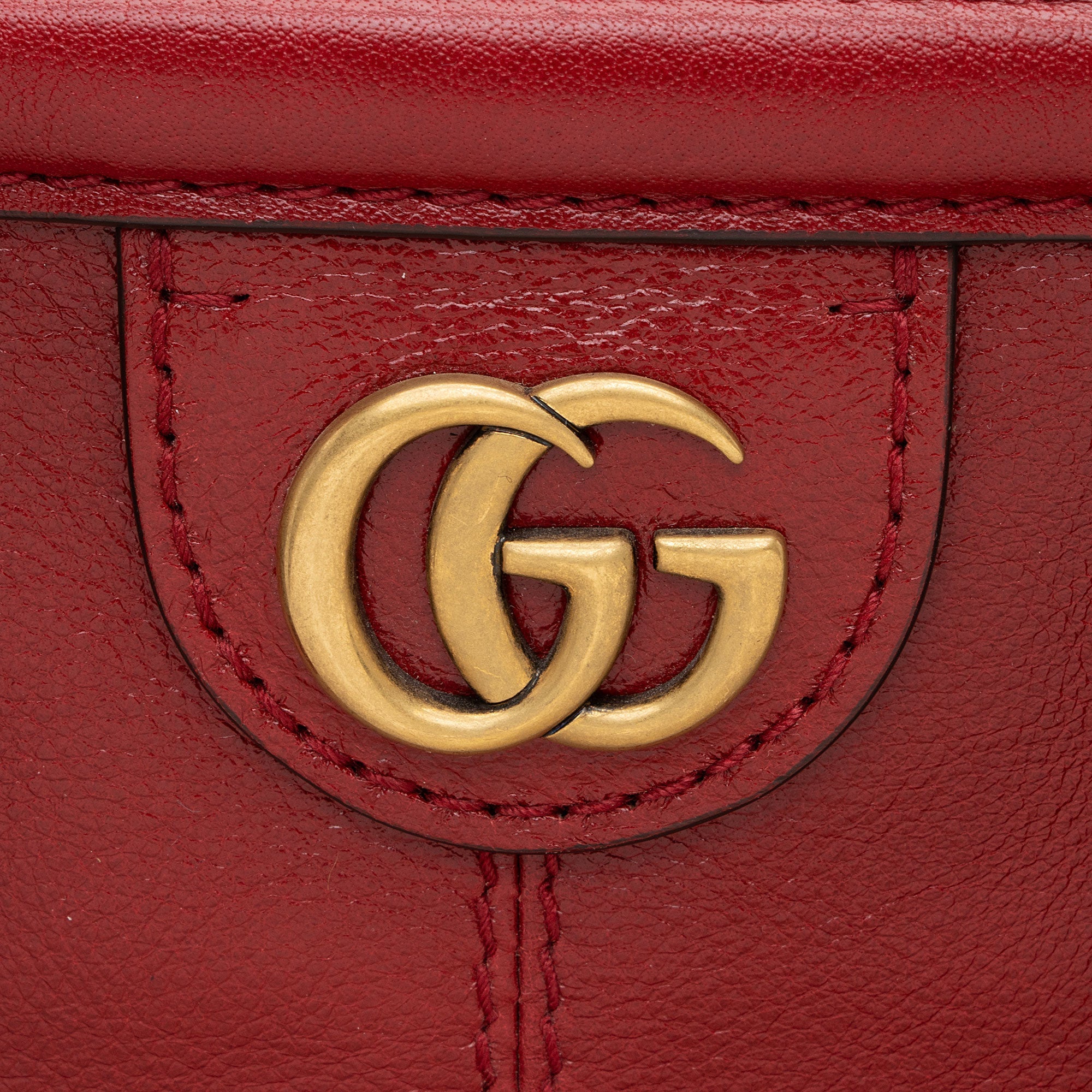 Gucci Leather Rebelle Medium Satchel