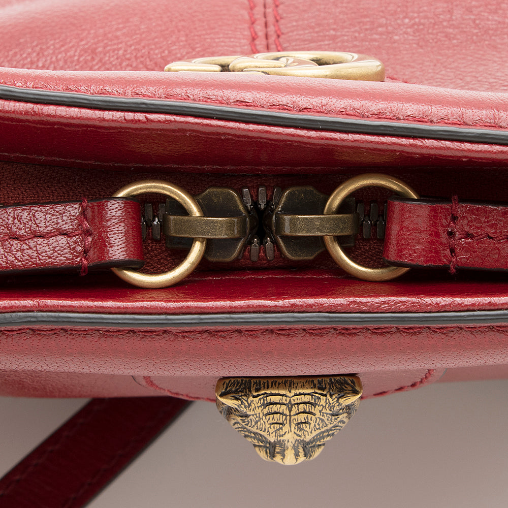 Gucci Leather Rebelle Small Shoulder Bag (SHF-20074)