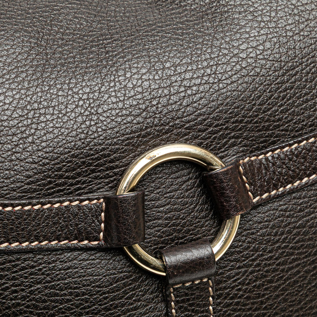 Gucci Leather Reins Hobo Bag