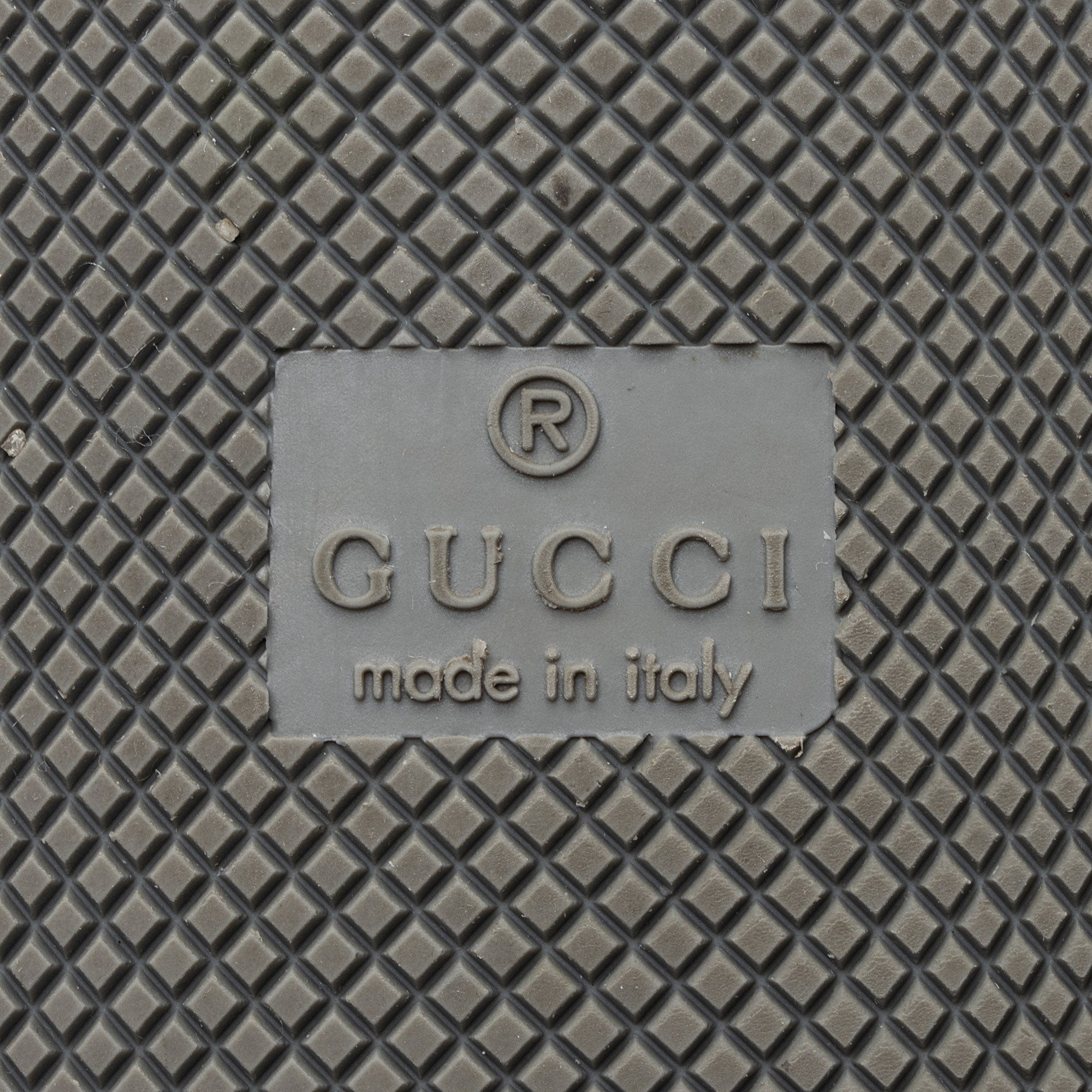 Gucci Leather Web Screener Sneakers - Size 5.5 / 35.5