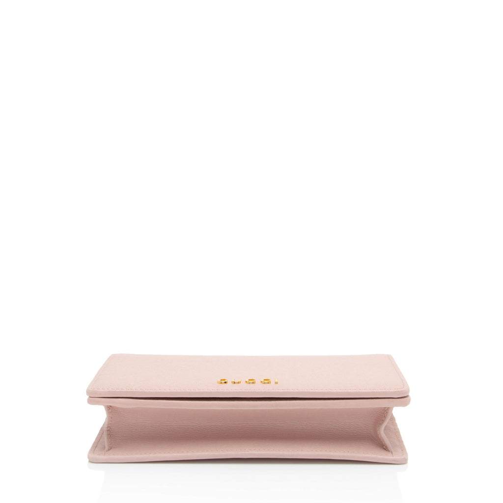 Gucci Leather Script Wallet on Chain