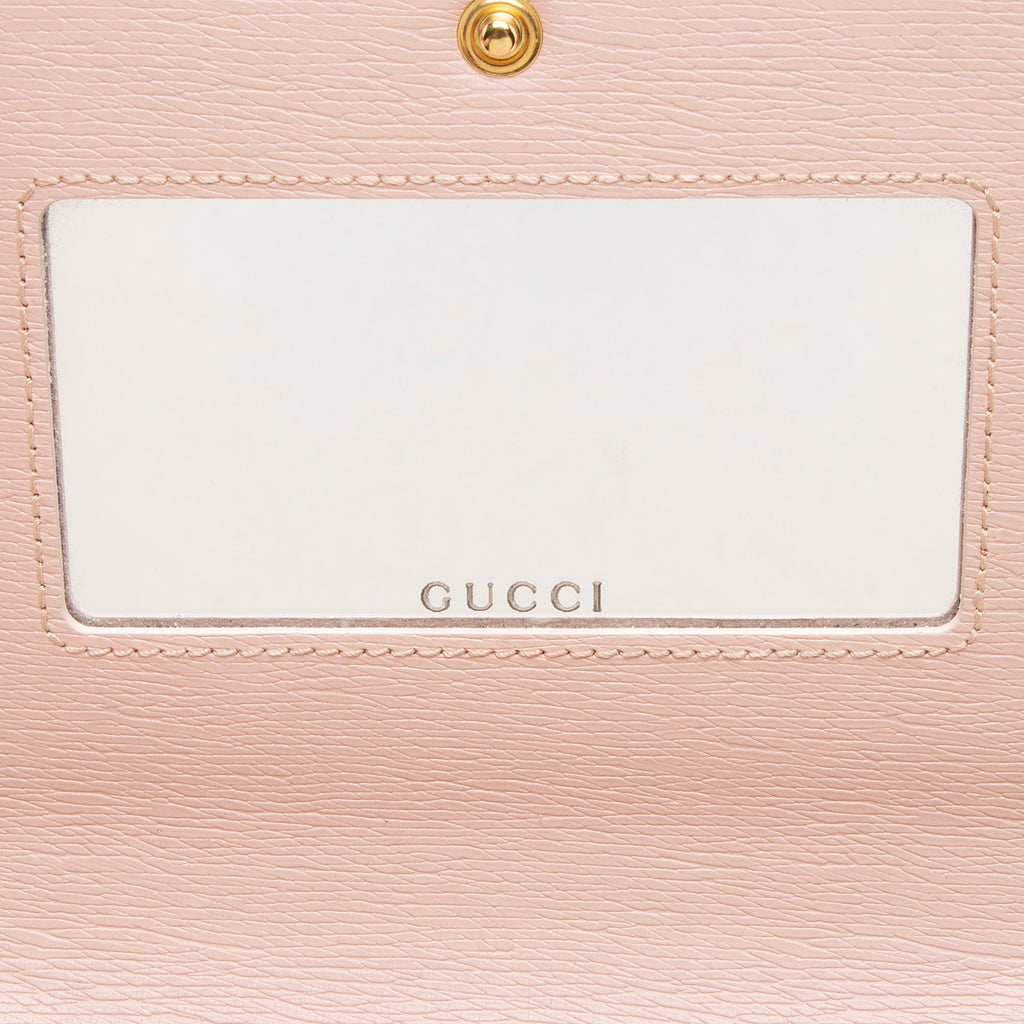 Gucci Leather Script Wallet on Chain