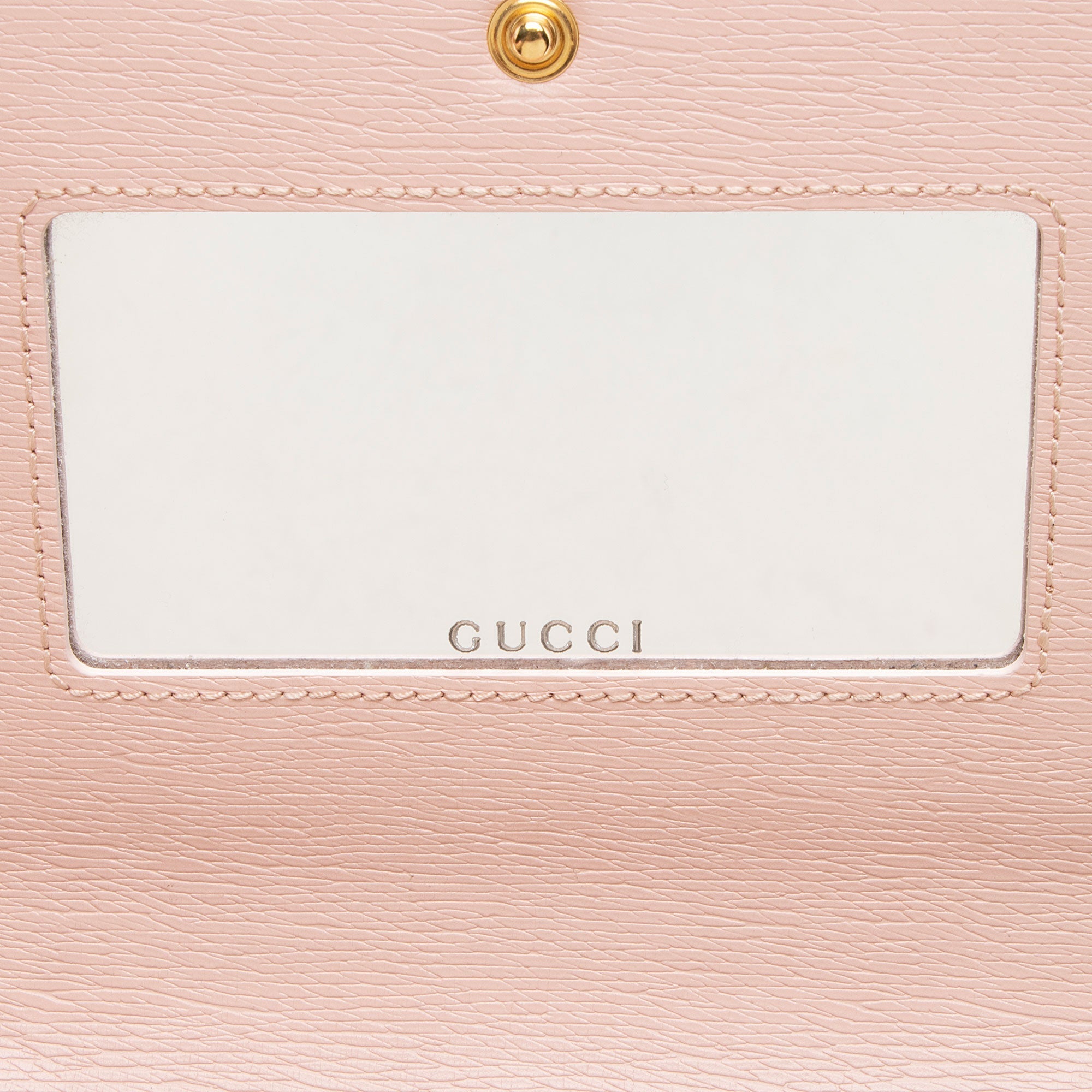 Gucci Leather Script Wallet on Chain