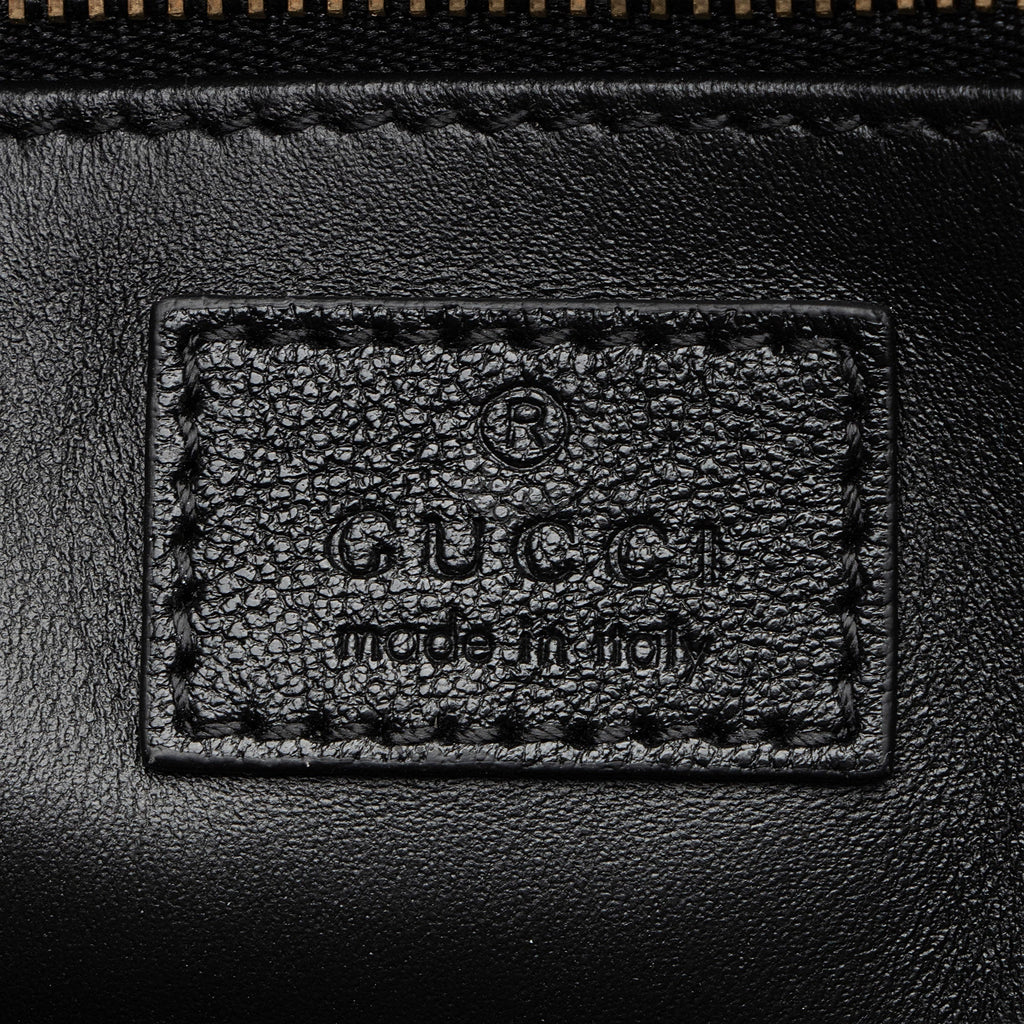 Gucci Leather Shearling Horsebit 1955 Small Bag