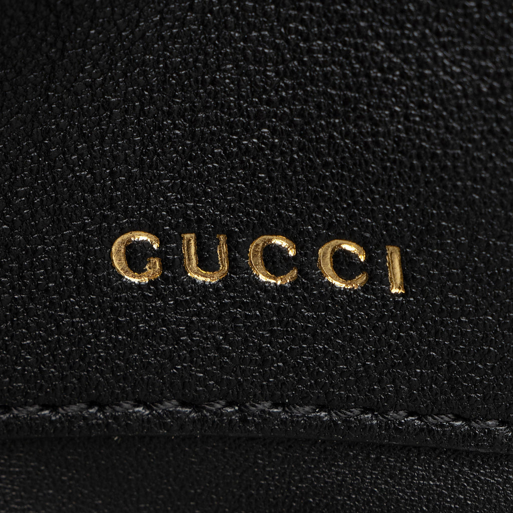 Gucci Leather Shearling Horsebit 1955 Small Bag