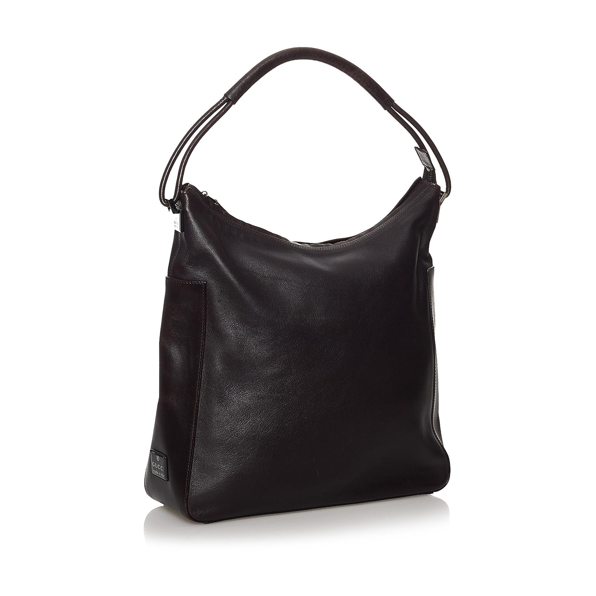 Gucci Leather Shoulder Bag (SHG-29853)