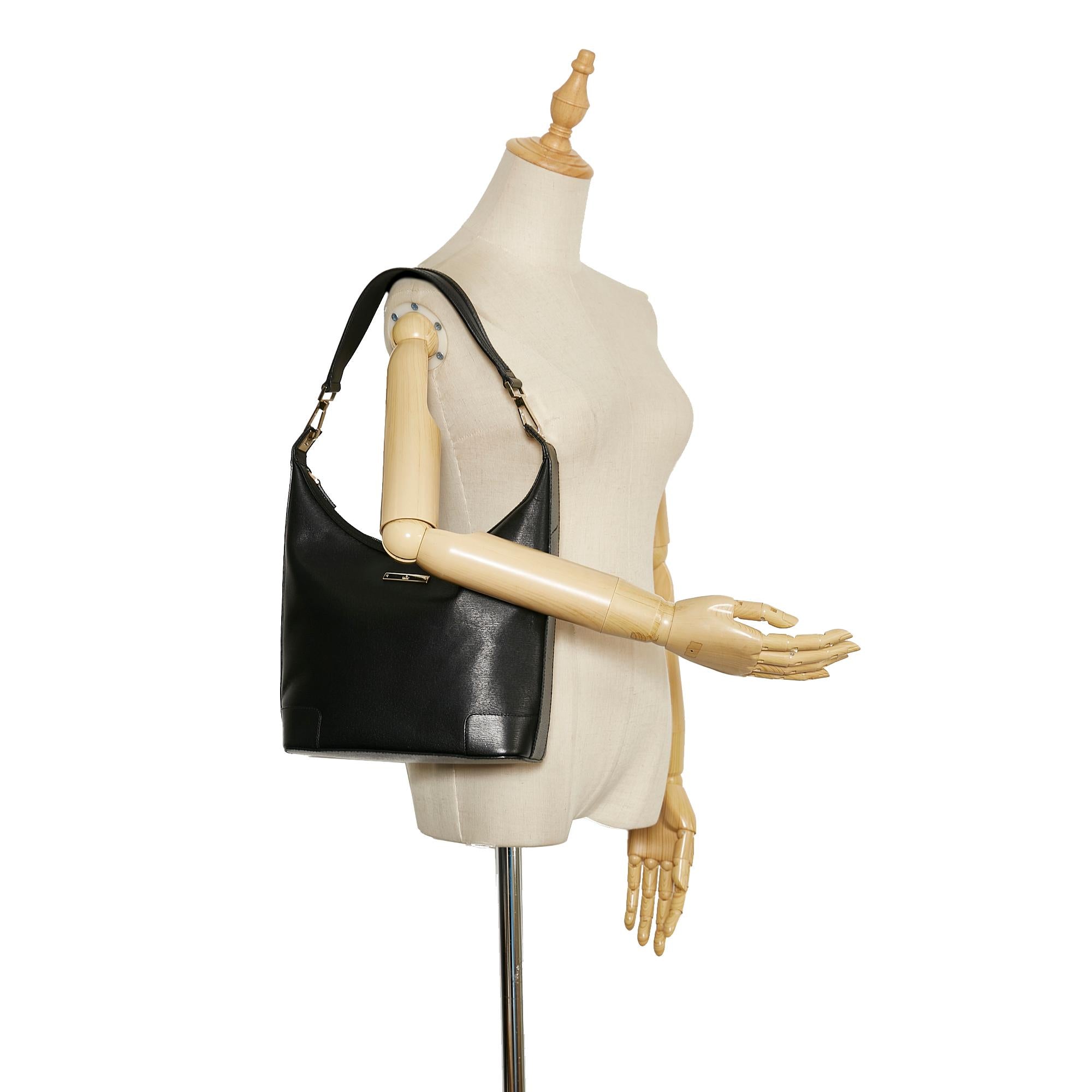 Gucci Leather Shoulder Bag (SHG-Cr1Dv5)
