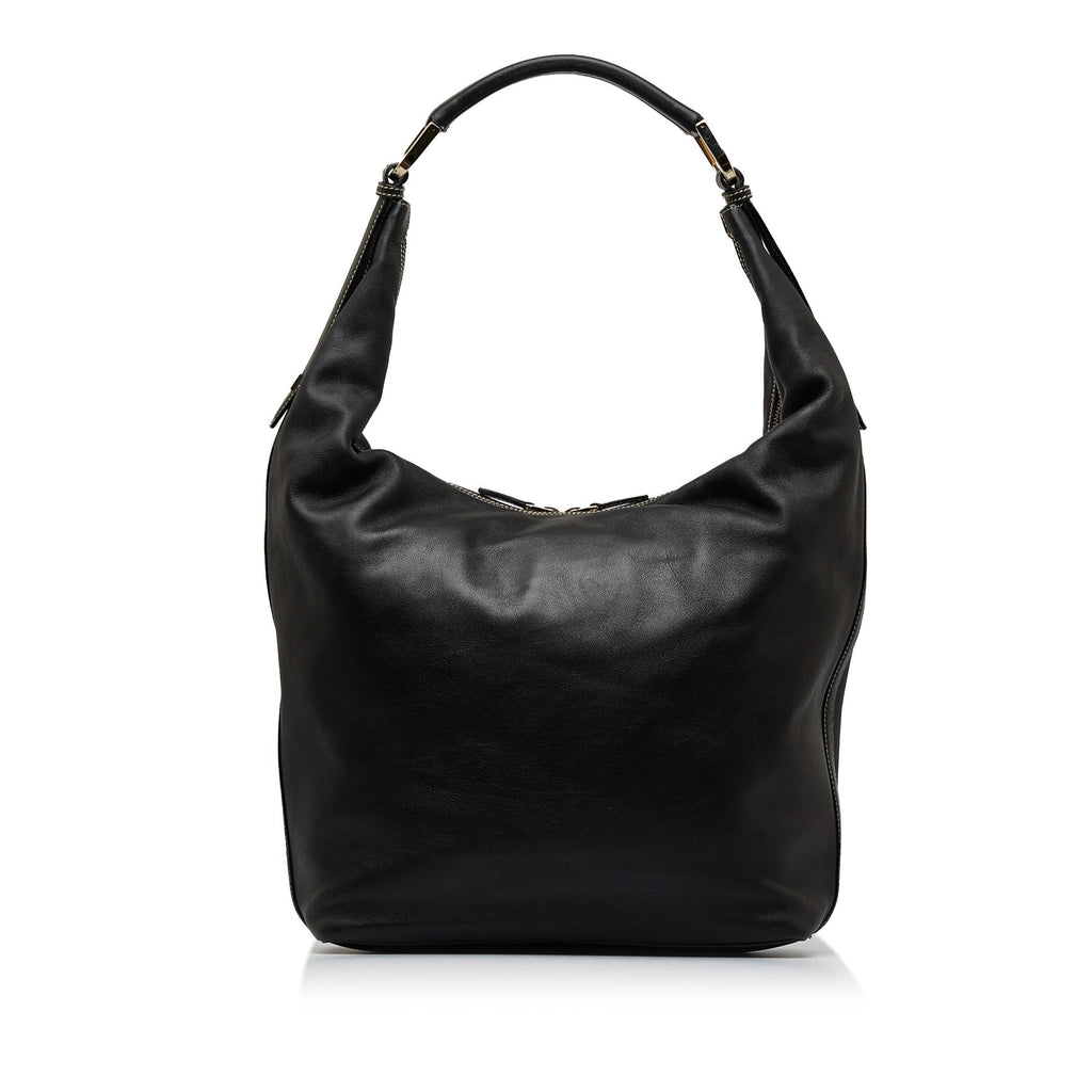 Gucci Leather Shoulder Bag (SHG-BBTMv6)