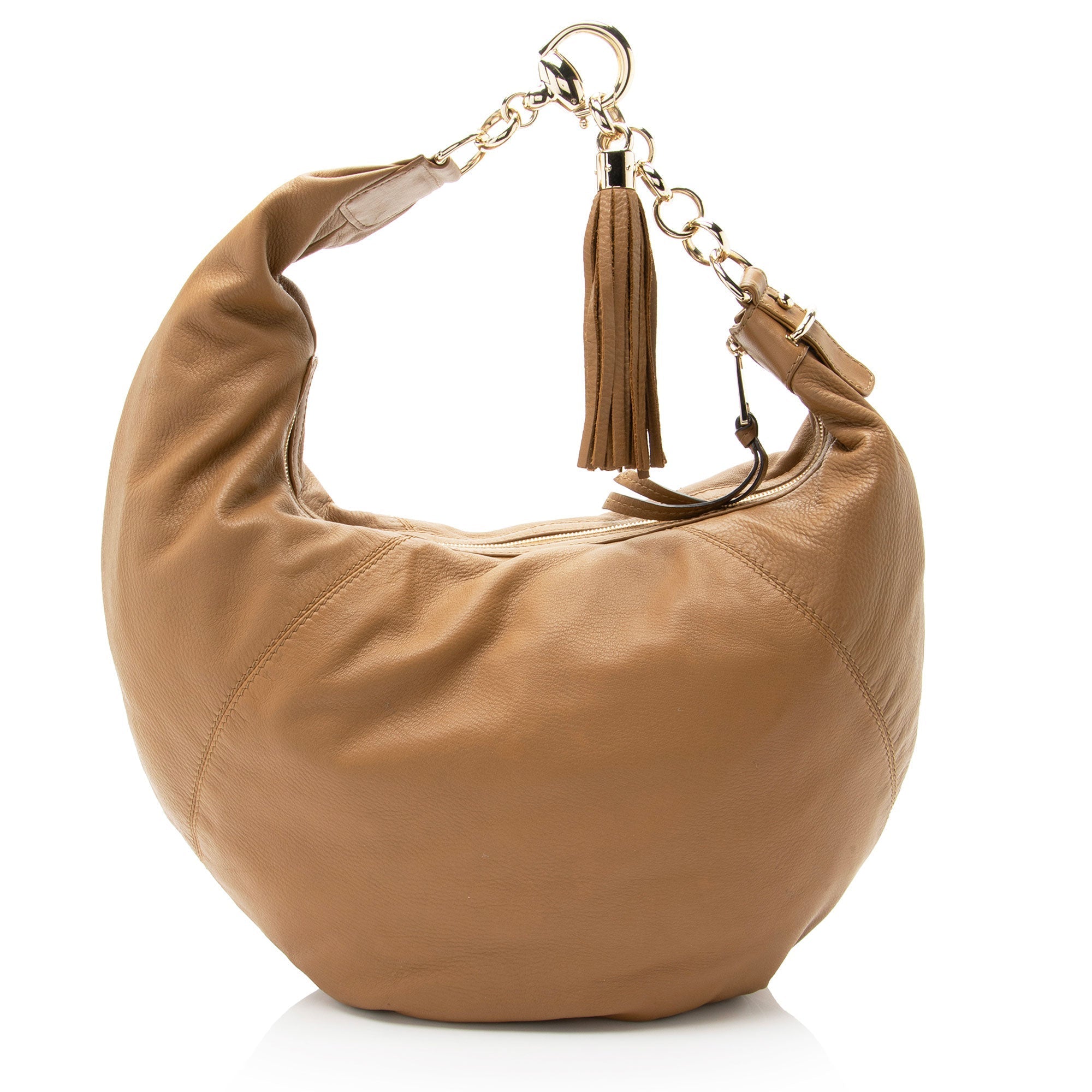 Gucci Leather SiLBna Medium Hobo