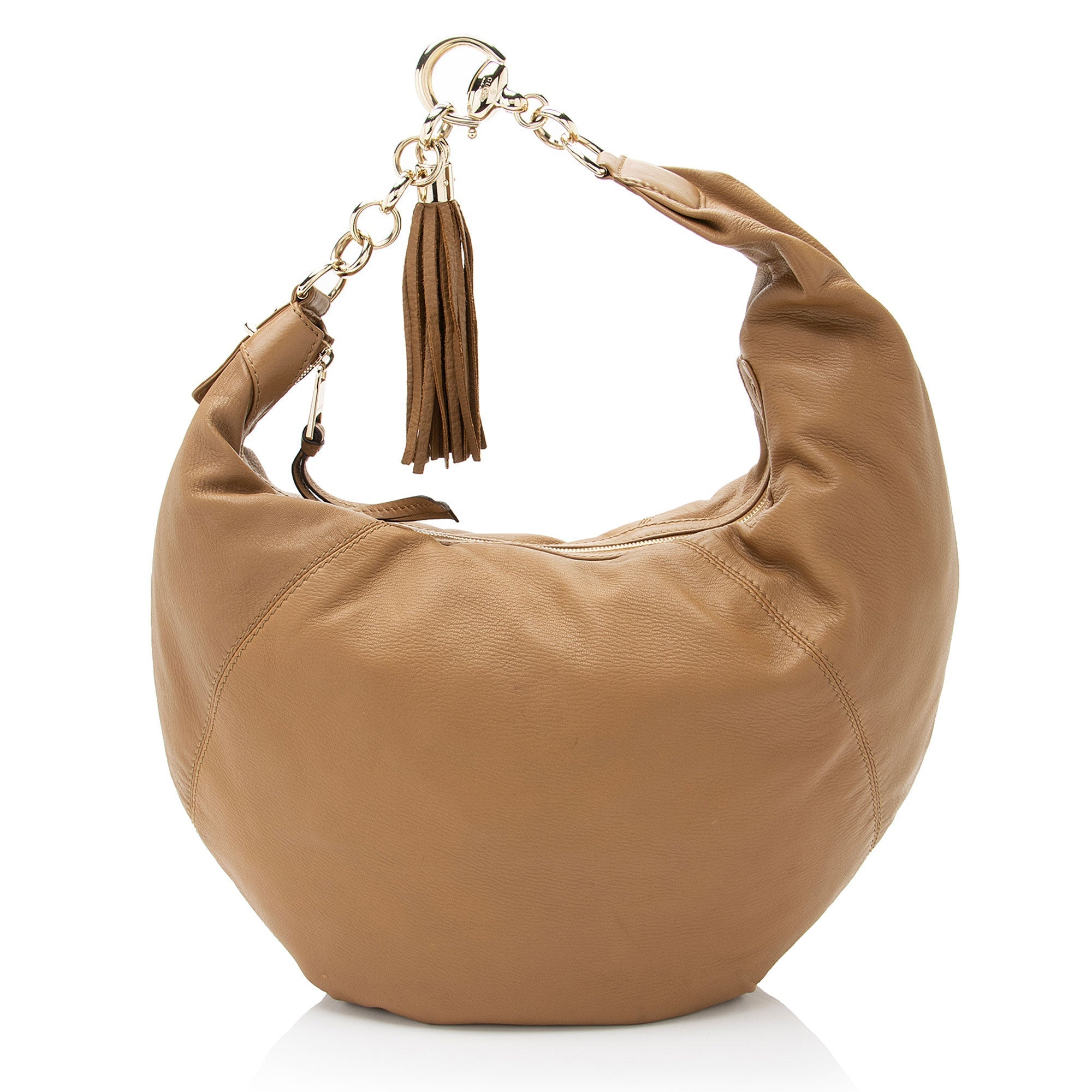 Gucci Leather SiLBna Medium Hobo
