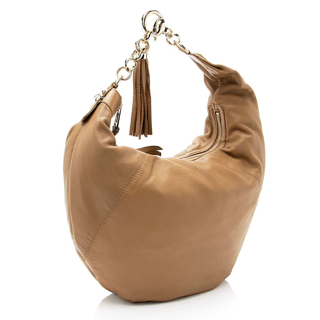 Gucci Leather SiLBna Medium Hobo