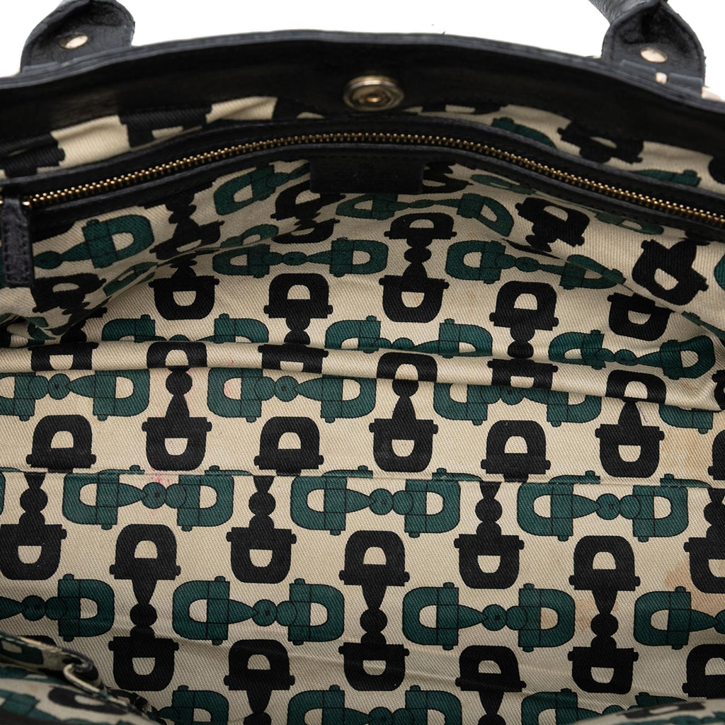 Gucci Leather Signoria Tote
