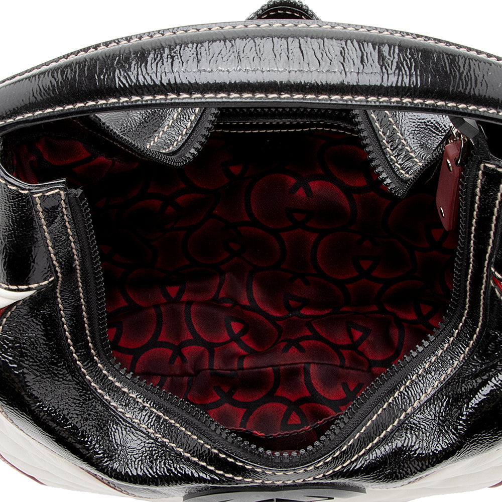 Gucci Leather Snow Glam Hobo (SHF-17803)