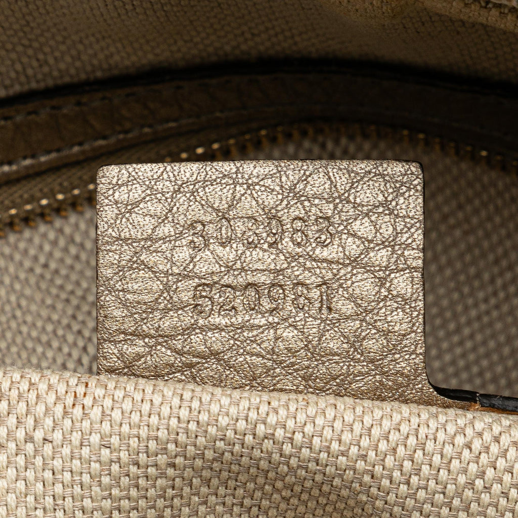 Gucci Leather Soho Chain Zip Shoulder Bag (SHG-Ej5ErC)