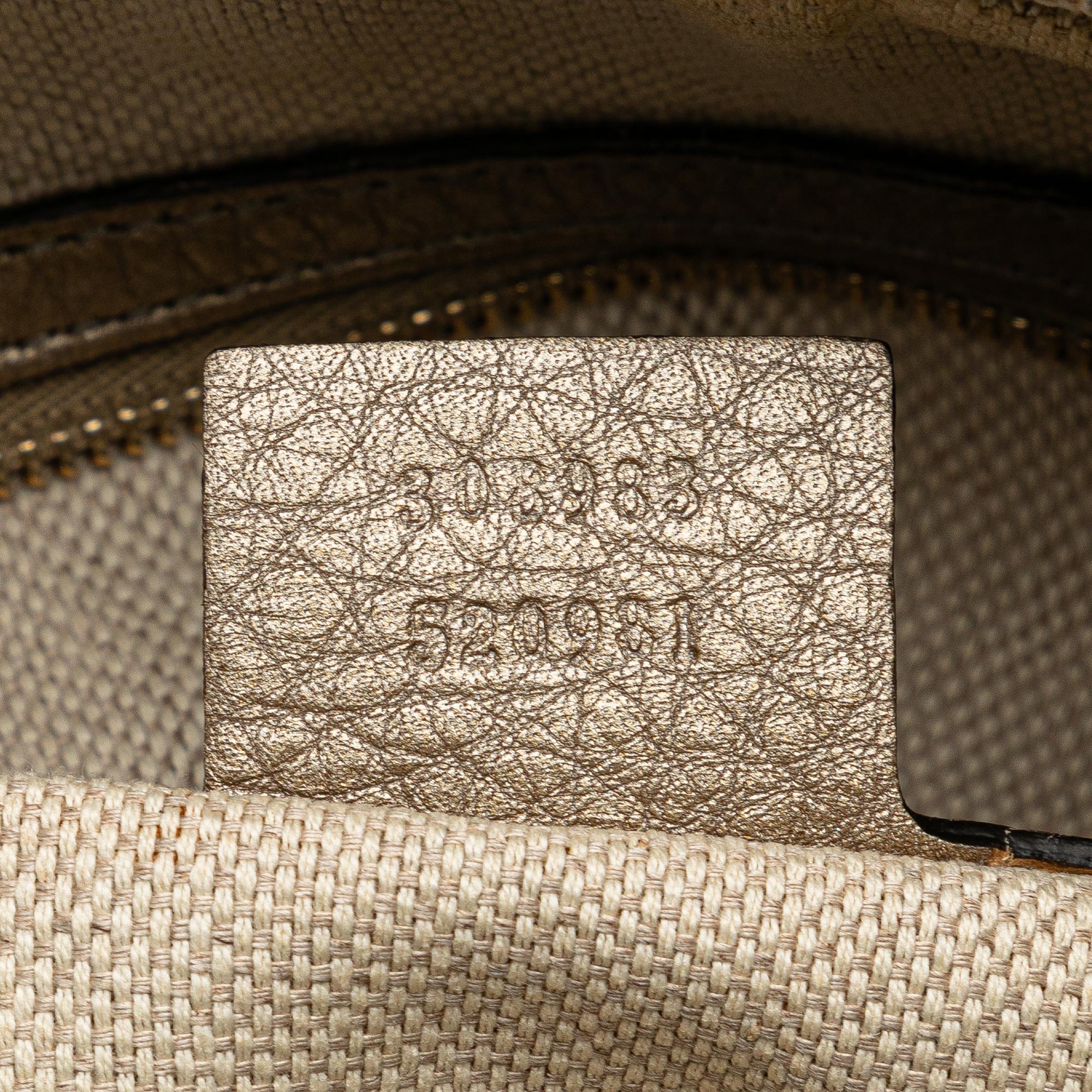 Gucci Leather Soho Chain Zip Shoulder Bag (SHG-Ej5ErC)