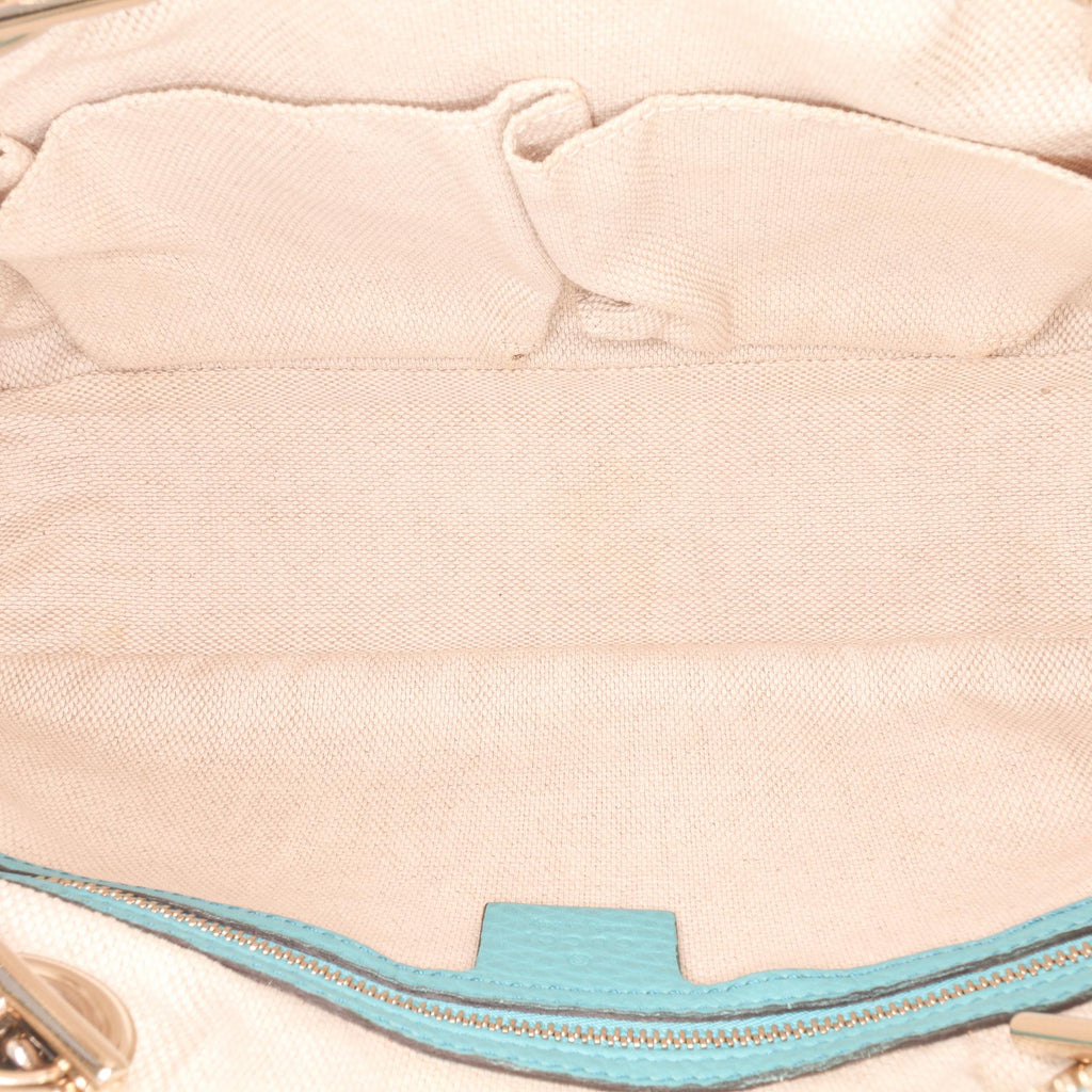 Gucci Leather Soho Chain Zip Shoulder Bag