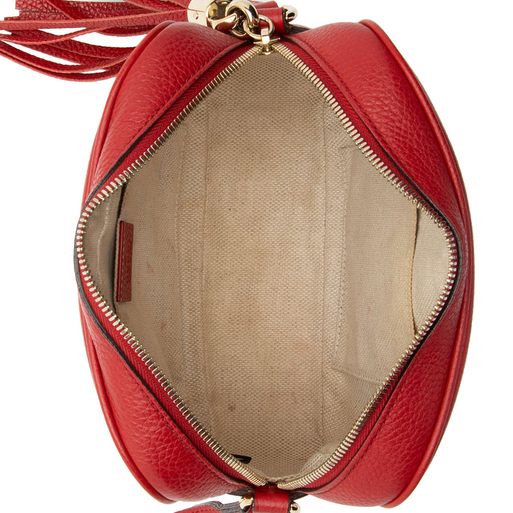 Gucci Leather Soho Disco Bag (SHF-8Xeyra)