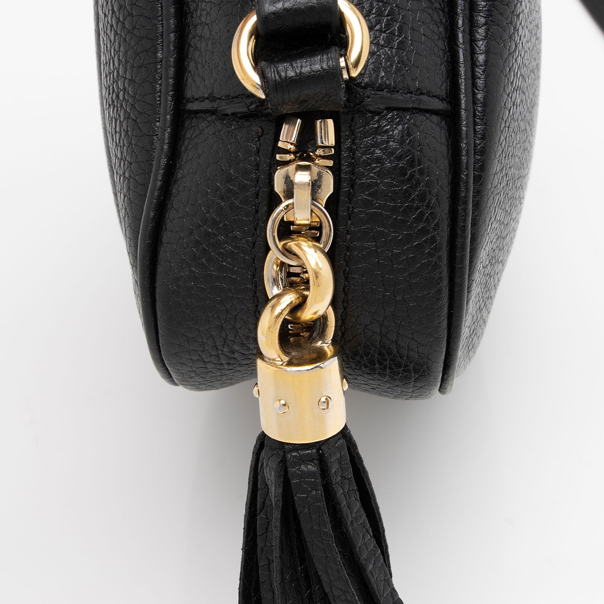 Gucci Leather Soho Disco Bag (SHF-ZNrA7m)