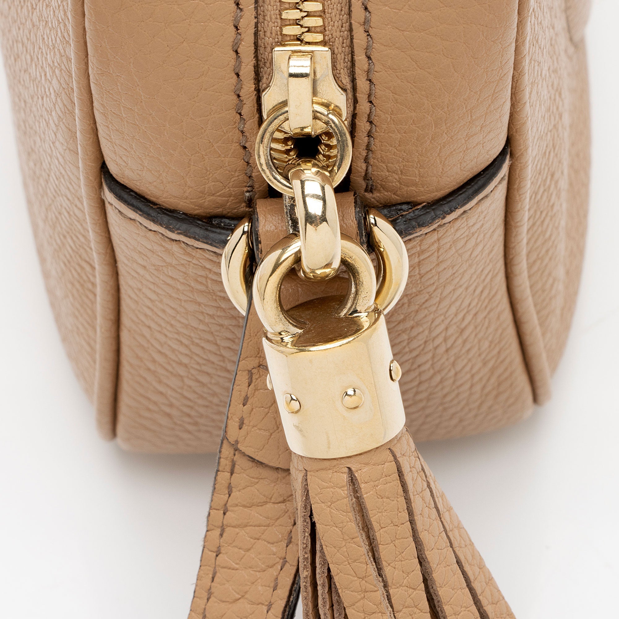 Gucci Leather Soho Disco Bag (SHF-REXJQx)