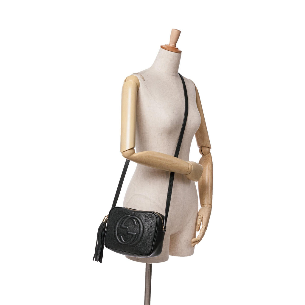 Gucci Leather Soho Disco Crossbody (SHG-gh486Q)