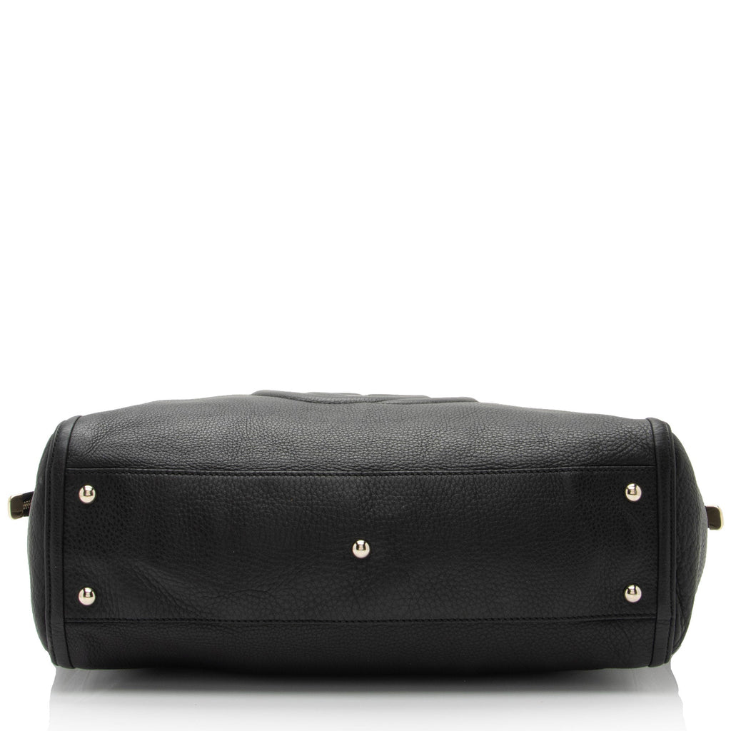 Gucci Leather Soho Large Zip Tote (SHF-3j2gH9)