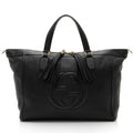 Gucci Leather Soho Large Zip Tote (SHF-3j2gH9)