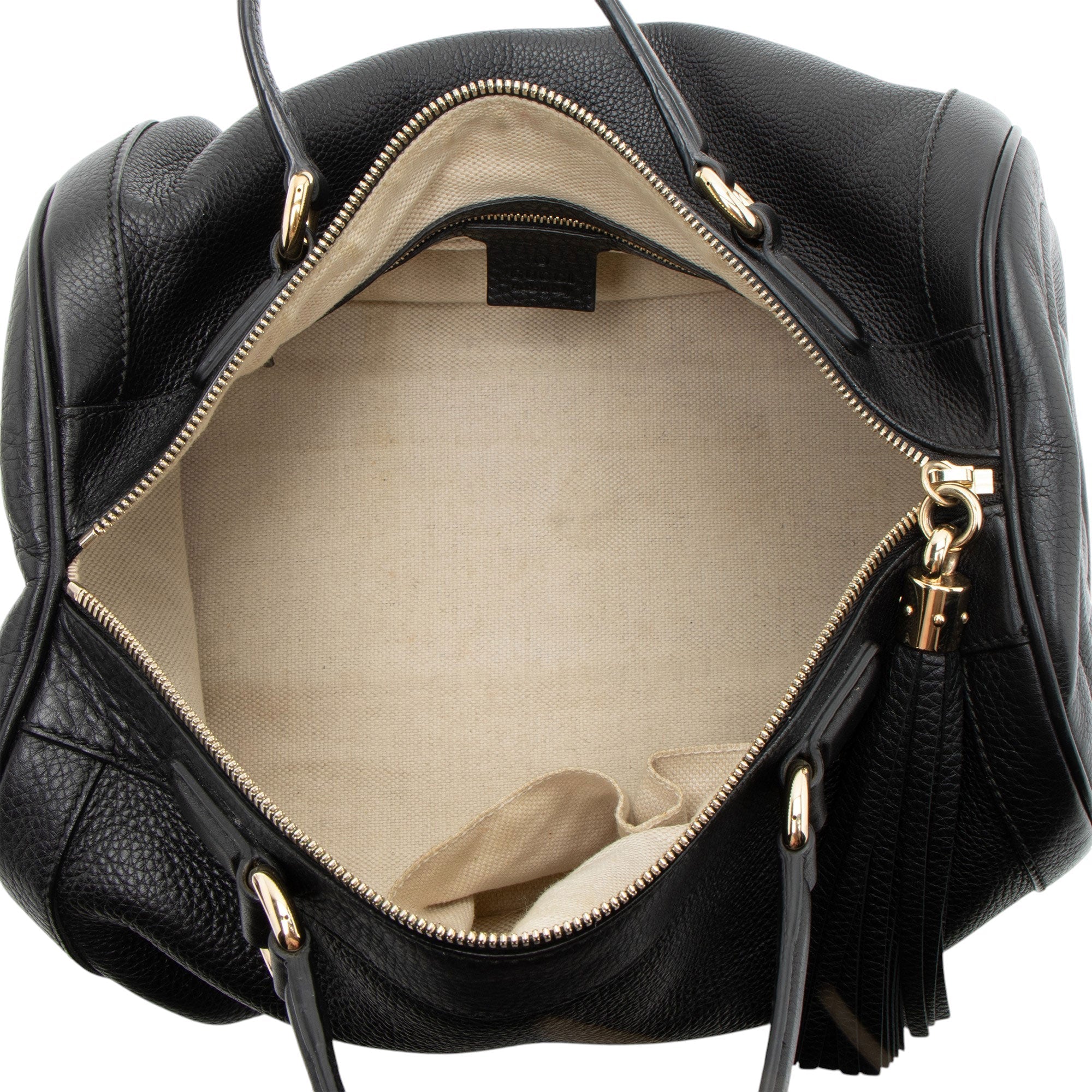 Gucci Leather Soho Medium Boston Bag
