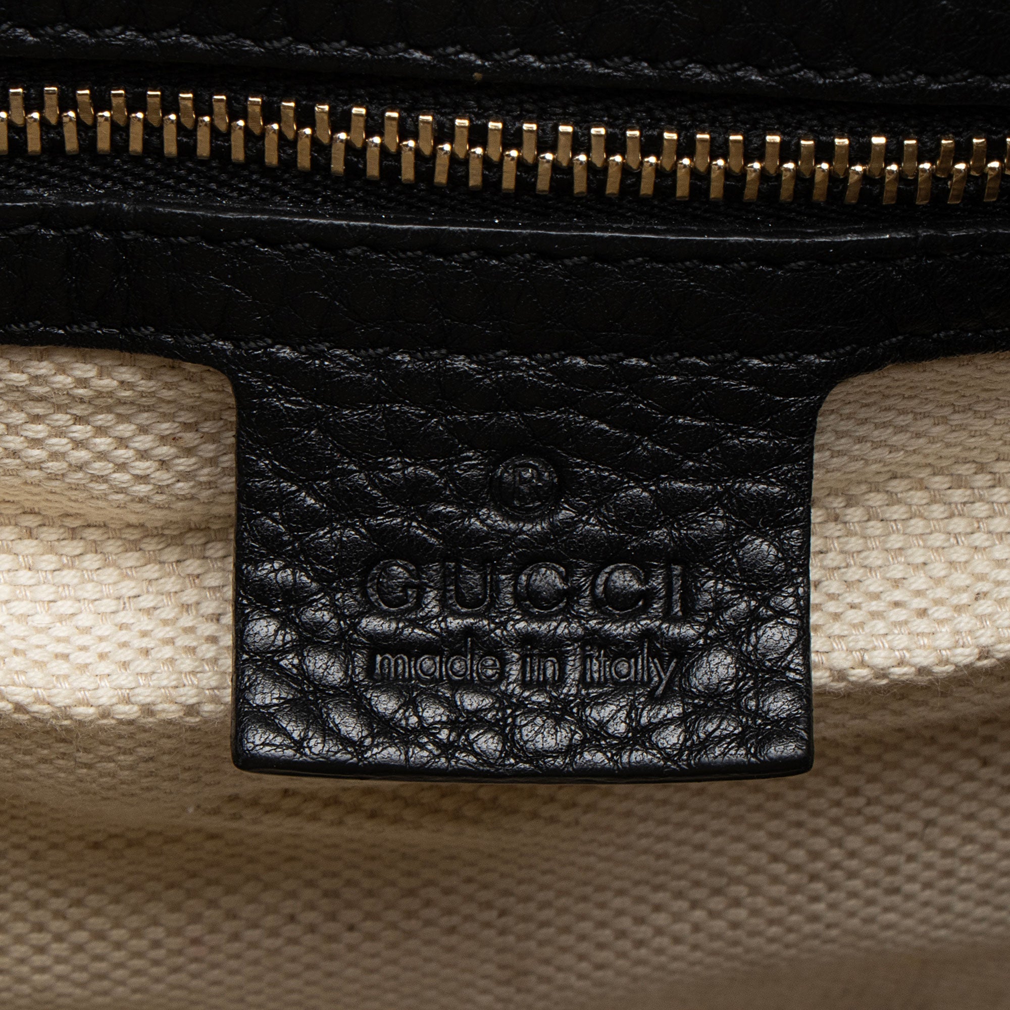 Gucci Leather Soho Medium Boston Bag