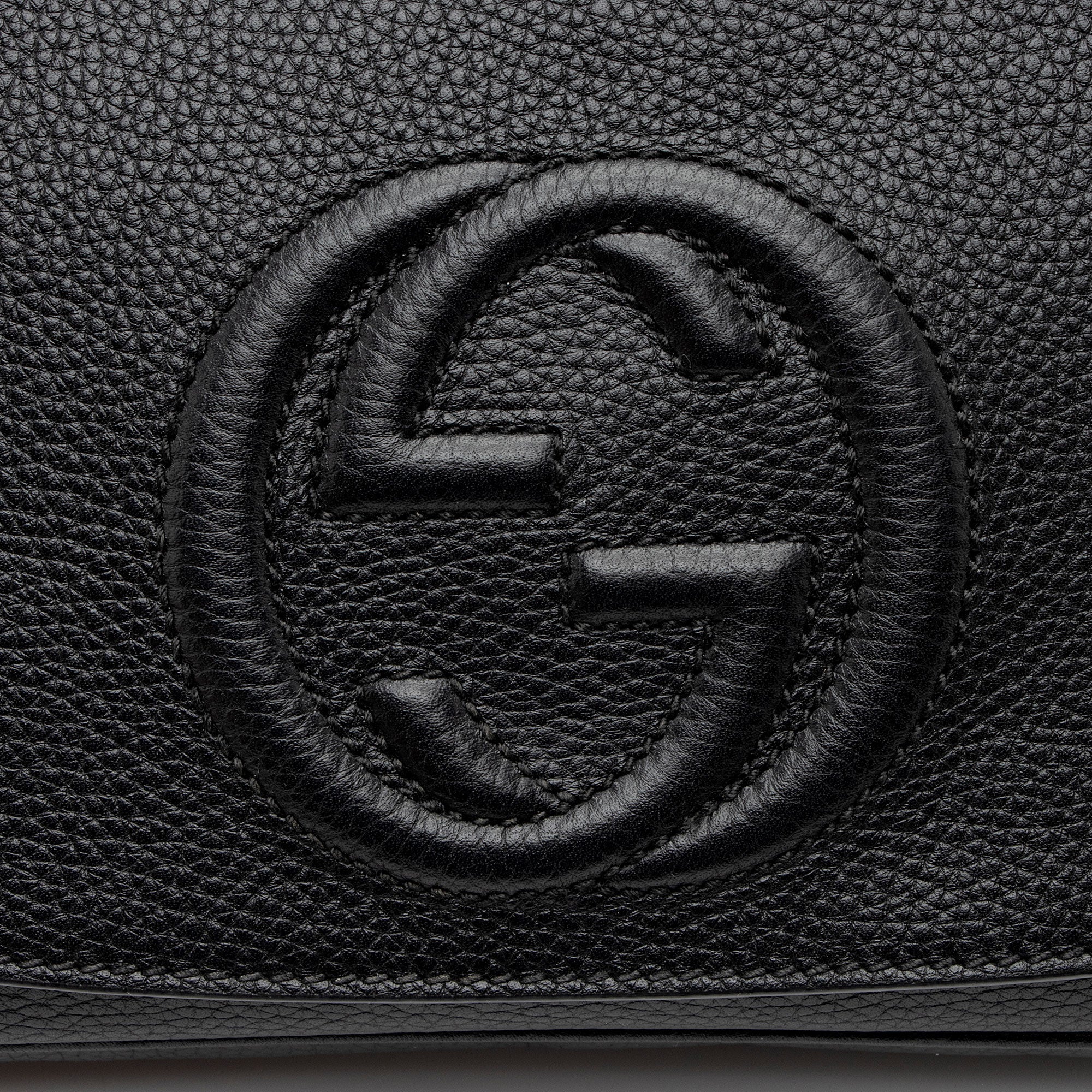 Gucci Leather Soho Medium Flap Bag