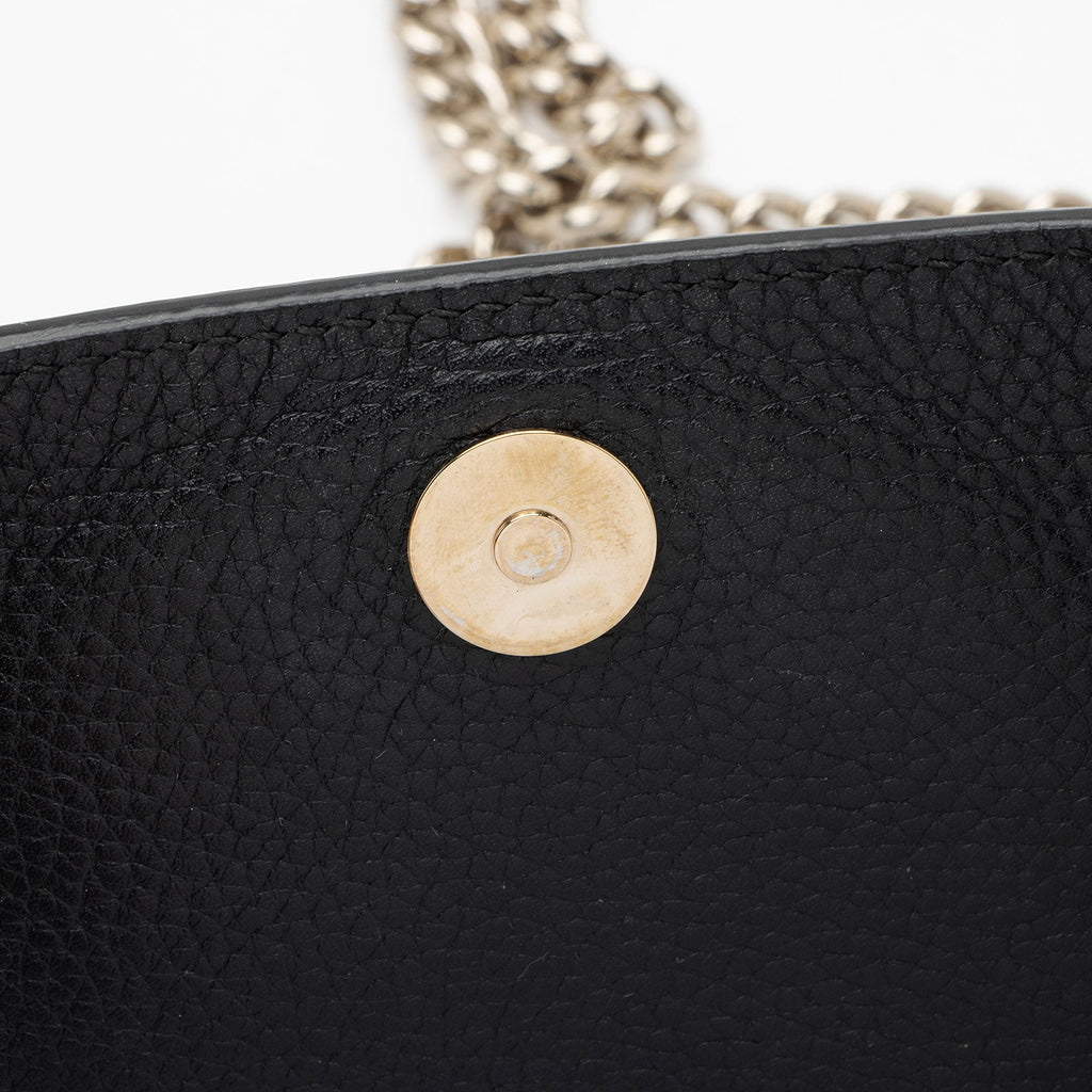 Gucci Leather Soho Medium Flap Bag