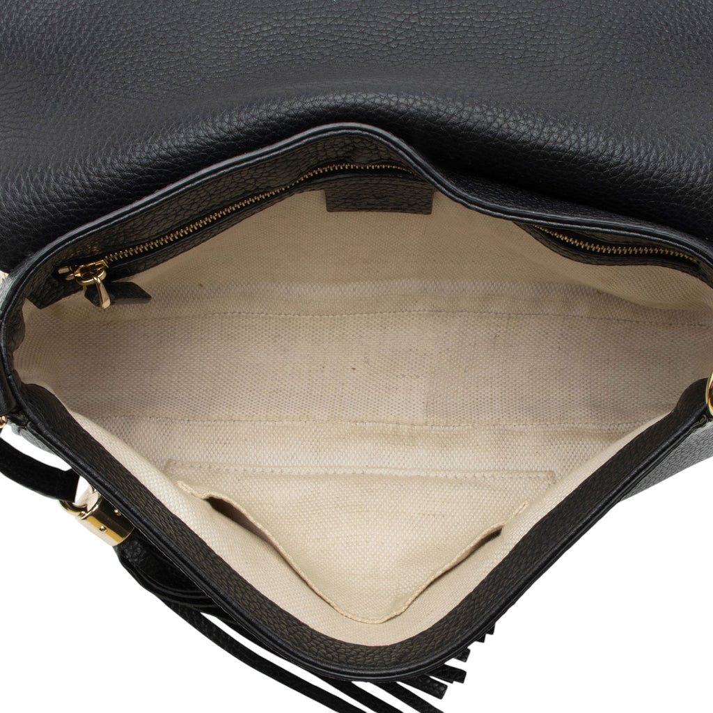 Gucci Leather Soho Medium Flap Bag