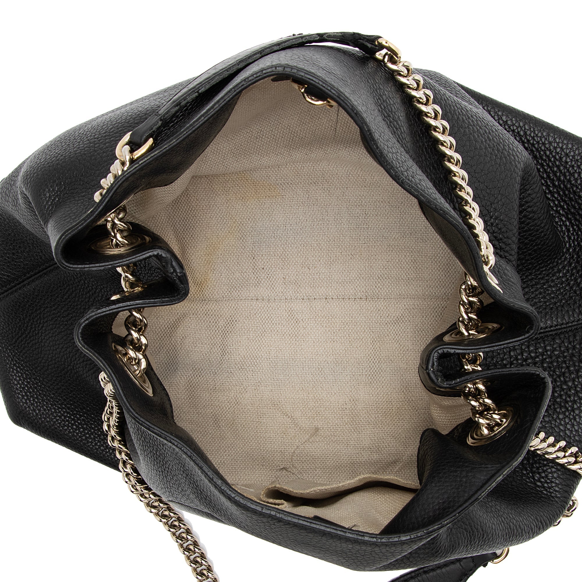 Gucci Leather Soho Medium Shoulder Bag (SHF-z5xvTo)