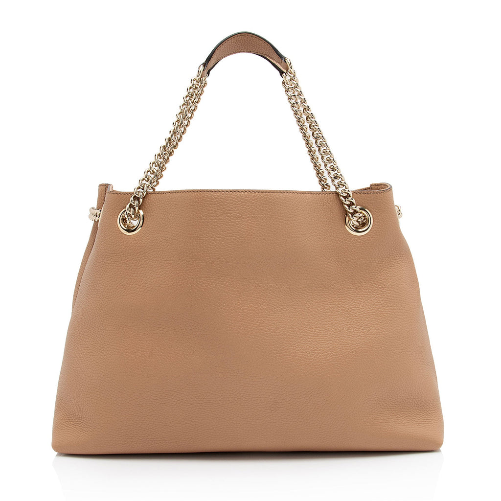 Gucci Leather Soho Medium Shoulder Bag (SHF-1JTOE4)
