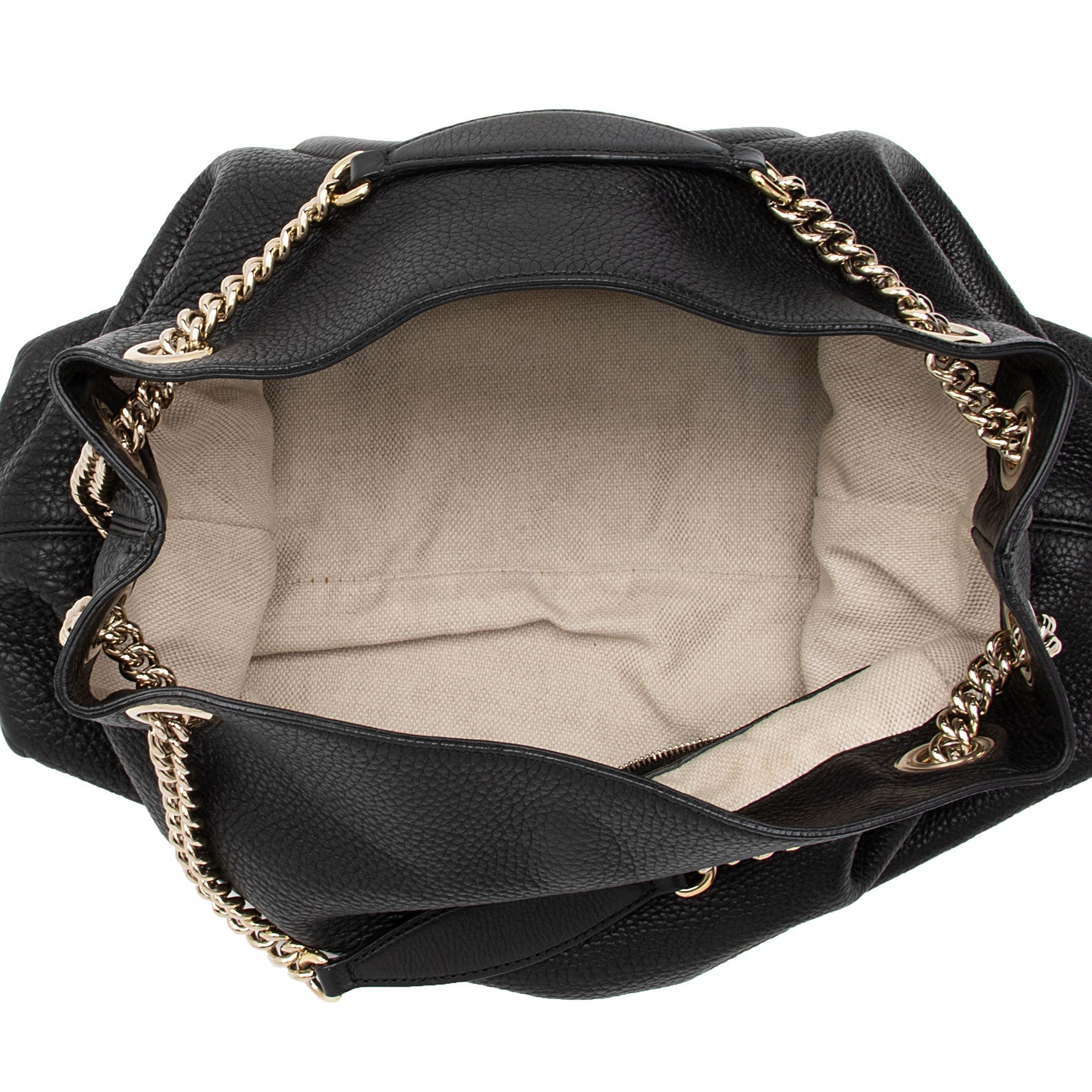 Gucci Leather Soho Medium Shoulder Bag (SHF-52sRr2)