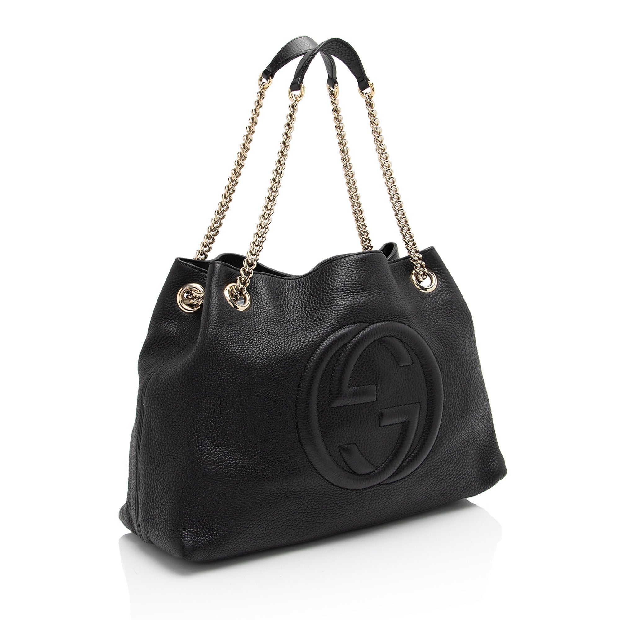 Gucci Leather Soho Medium Shoulder Bag (SHF-52sRr2)