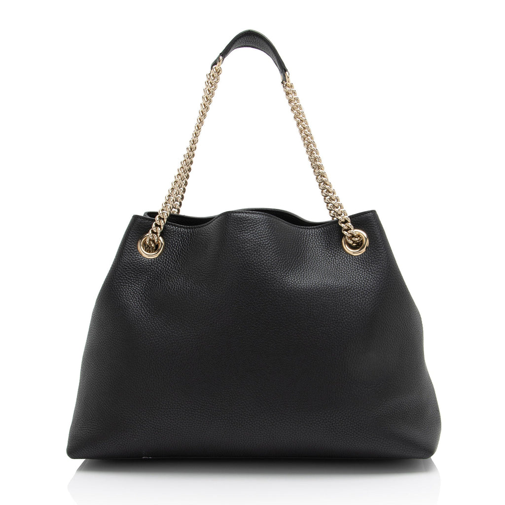 Gucci Leather Soho Medium Shoulder Bag (SHF-KnYFB1)