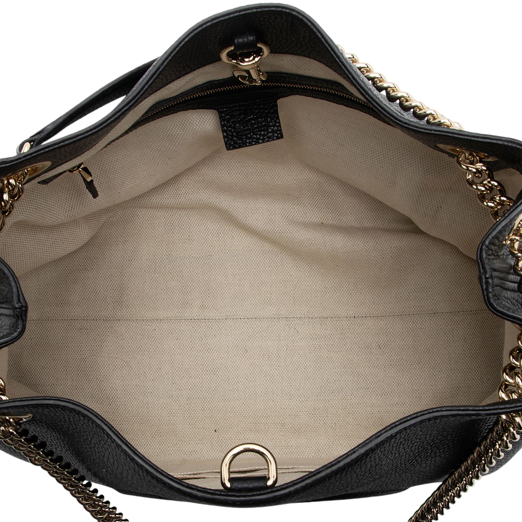 Gucci Leather Soho Medium Shoulder Bag (SHF-KnYFB1)