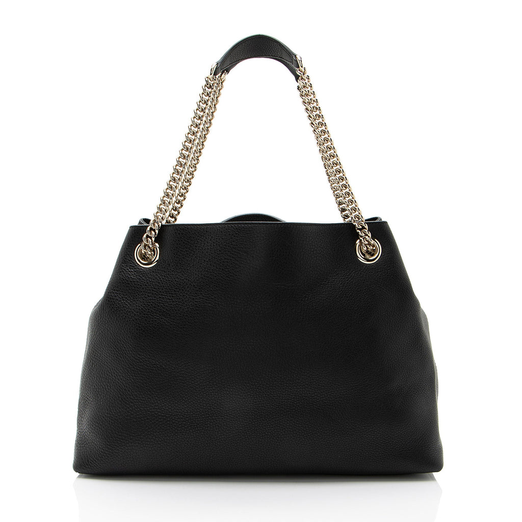 Gucci Leather Soho Medium Shoulder Bag (SHF-u260oT)