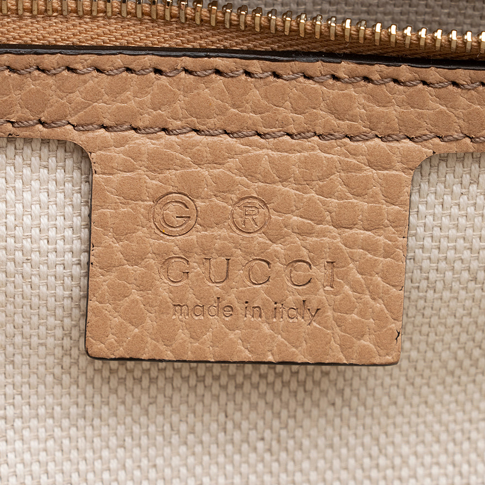Gucci Leather Soho Medium Top Handle Satchel (SHF-19429)