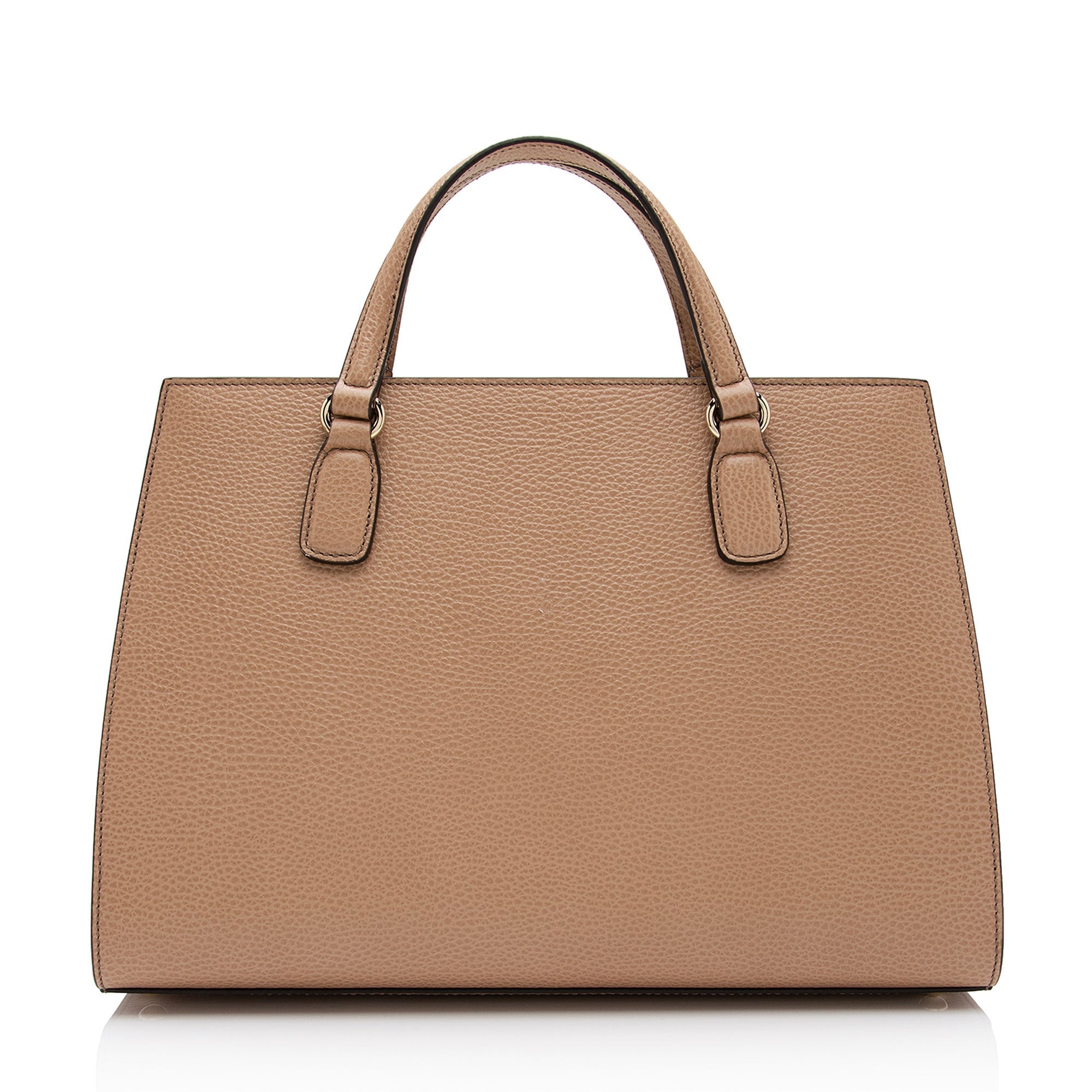 Gucci Leather Soho Medium Top Handle Satchel (SHF-auIjxm)