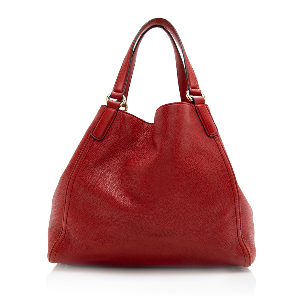 Gucci Leather Soho Medium Tote (SHF-20544)