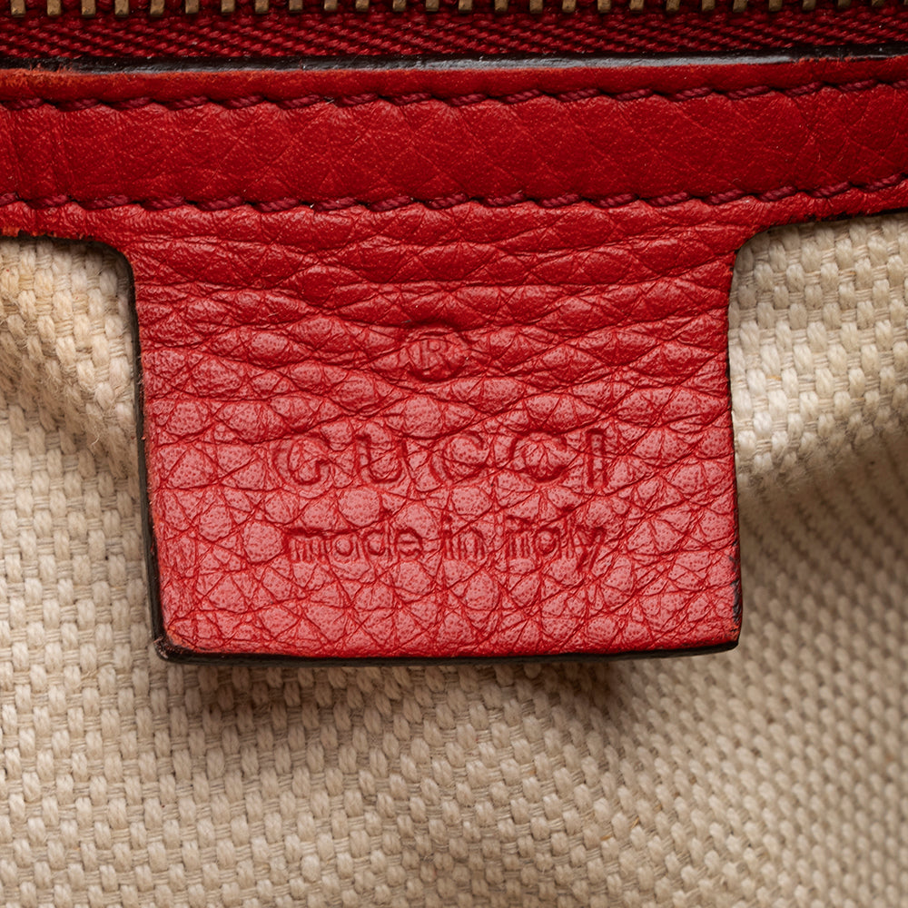 Gucci Leather Soho Medium Tote (SHF-20544)